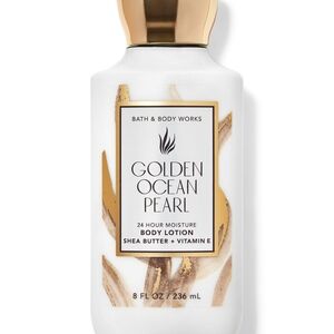 NWT Bath & Body Works 24 Hr Moisture Golden Ocean Pearl